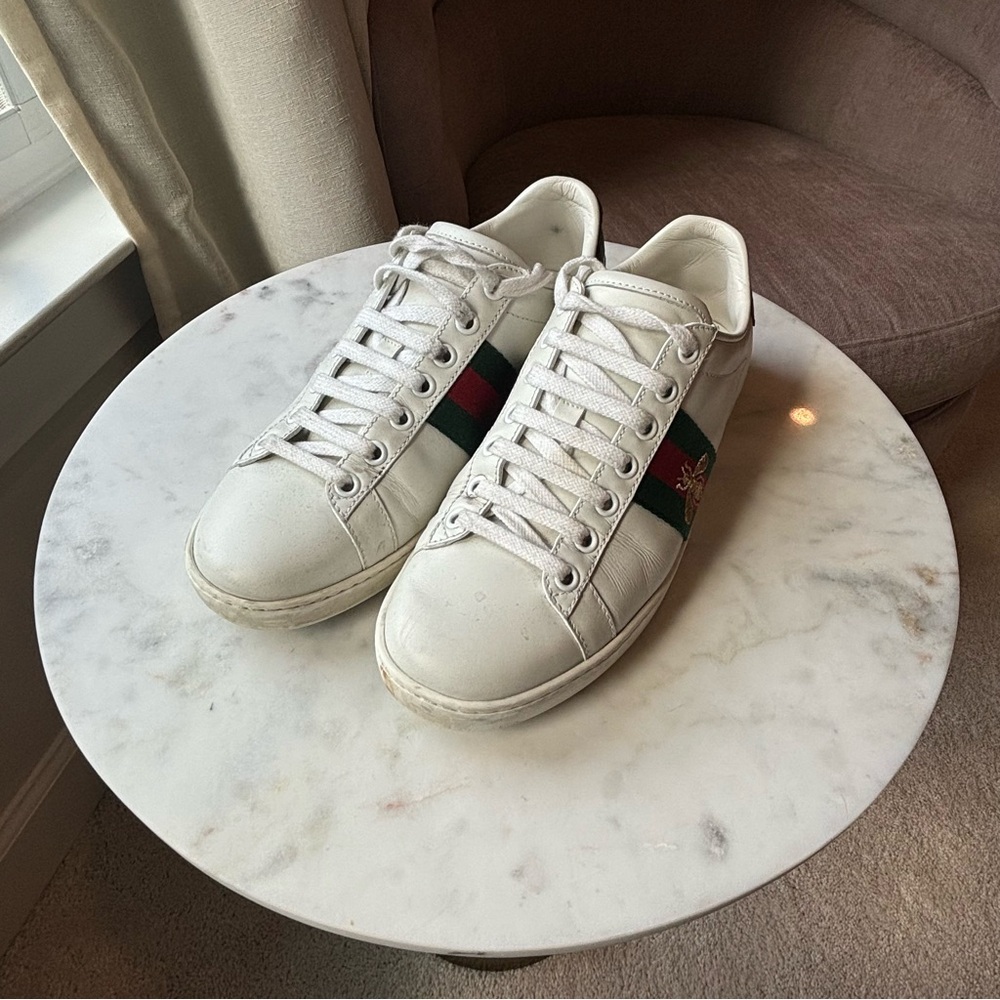 Women’s Gucci Ace Sneaker with Bee